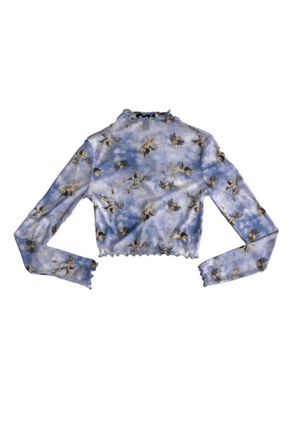 トップス heaven Time Travel Crop Longsleeve heaven Time Travel Crop Longsleeve