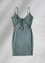 Tova Triangle Mini Dress - Blue