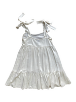 Daffodil Tiered Short Dress - White
