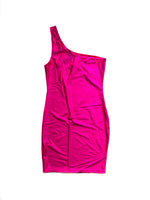 Vanessa Bodycon Mini Dress - Neon Pink