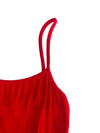 Mathilda Cami Crop Top - Red