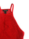 Lucy Smocked Tank Top - Red