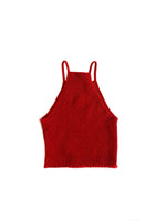 Lucy Smocked Tank Top - Red