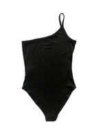 June One-Shoulder Bodysuit - Black
