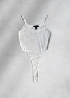 Toni Cheeky Knit Bodysuit - White