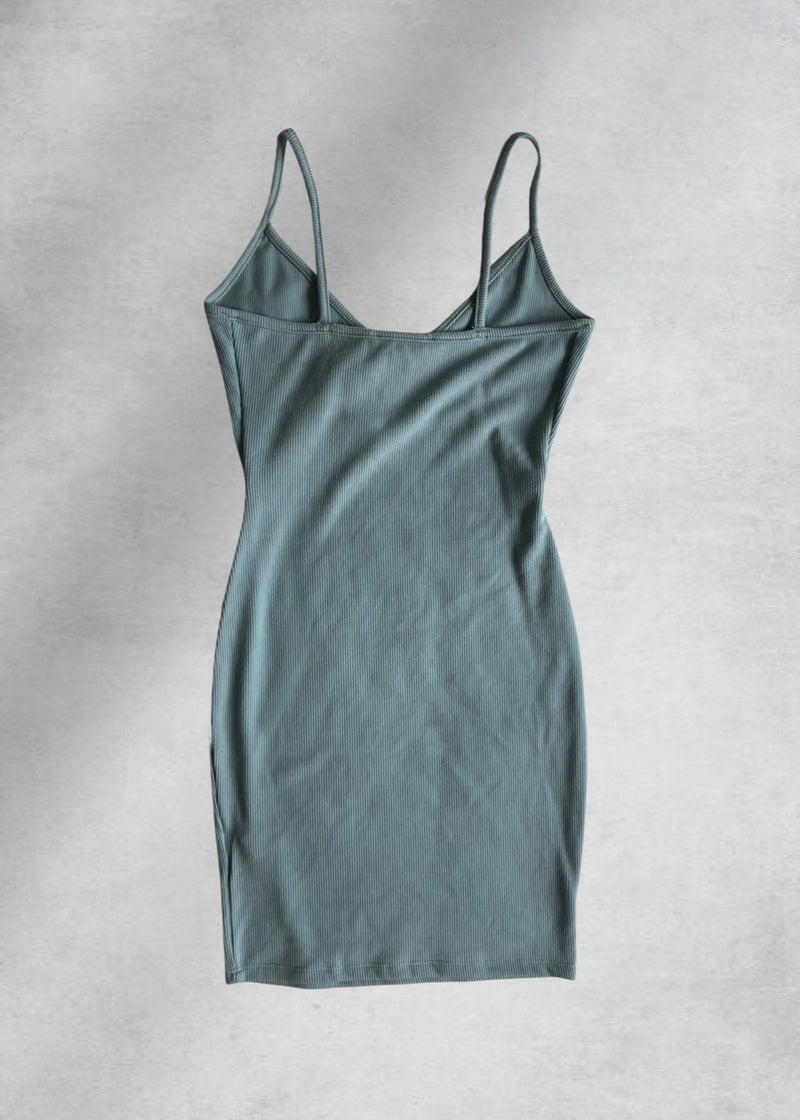 Tova Triangle Mini Dress - Blue