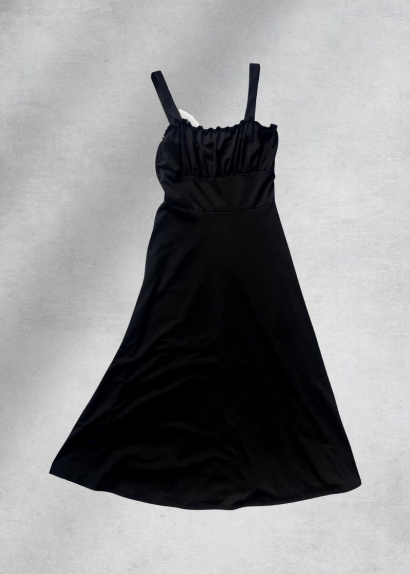 Keegan Knit Midi Dress - Black