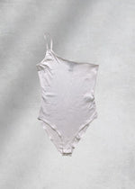 June One-Shoulder Bodysuit - White
