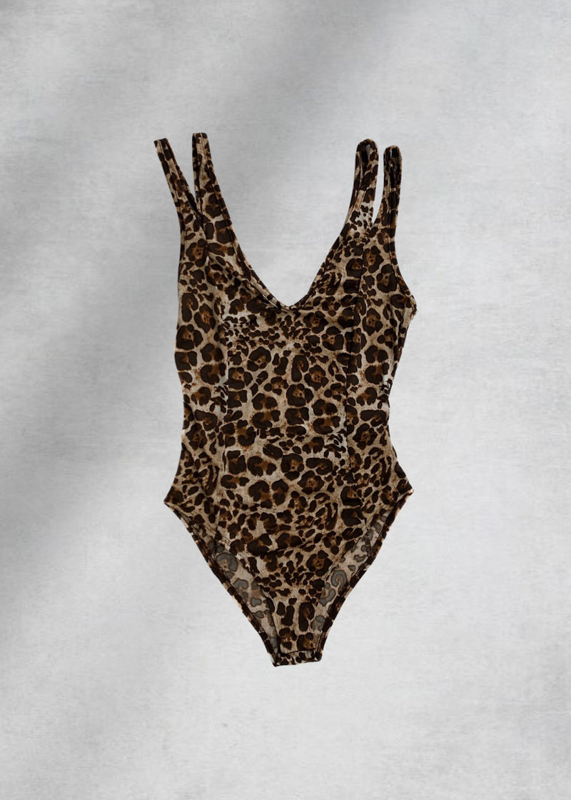 Odette Leopard Bodysuit