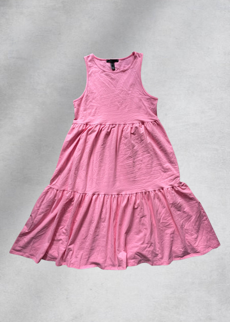 Eleanor Tiered Short Knit Dress - Pink PUBLIK Eleanor Tiered Short Knit Dress - Pink PUBLIK