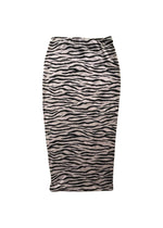Amelia Midi Skirt - Zebra